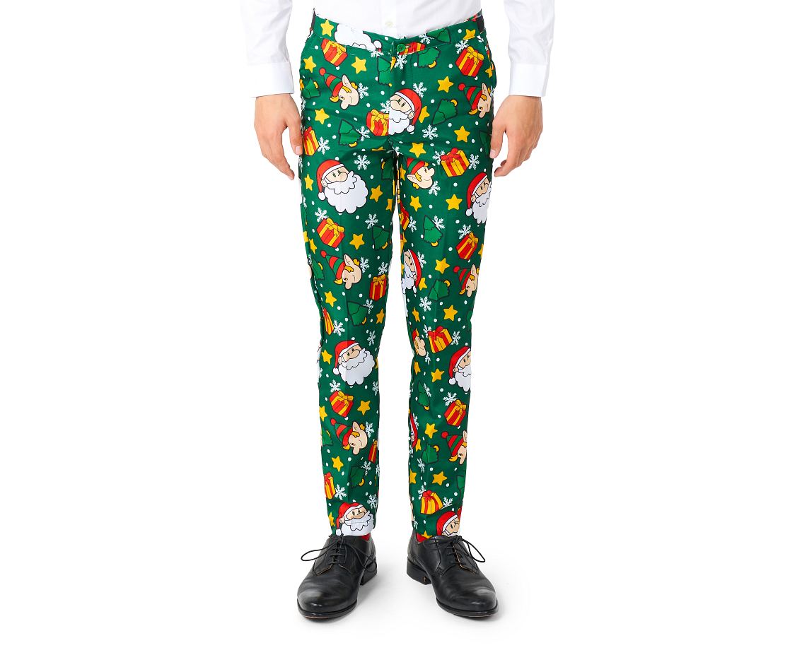 Garnitur BOYS Santa Elves Green, rozm. EU98/104-110/116-S